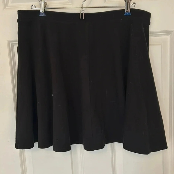 No boundaries black aline skirt size XL 15-17 cotton blend mini beach pool - Picture 1 of 4